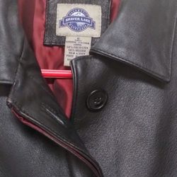 Woman Size Small Shaver Lake Authentic Black Leather Jacket