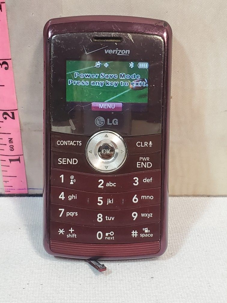 @CHV. #88. LG VX92OOM VERIZON FLIP PHONE WITH KEYBOARD VOICE COMMAND