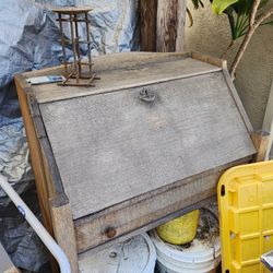 Old Secretary Desk. Needs Love But In Working Condition 