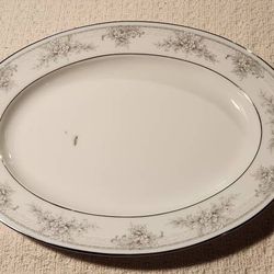 Antique oval platter