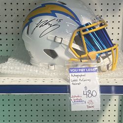 Signed NFL Helmet