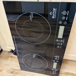 Duxtop Double Induction Cooktop – Portable Electric Stove (2 Burners)