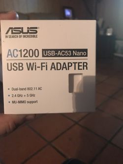 ASUS AC1200 USB WI-FI ADAPTER NEW
