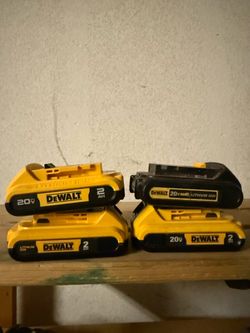 Dewalt batteries