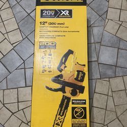 DEWALT 12 In. 20V MAX Lithium-Ion Cordless Brushless Chainsaw