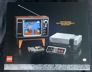 Lego Super Mario: Nintendo Entertainment System #71374 NES TV 2646 Pieces