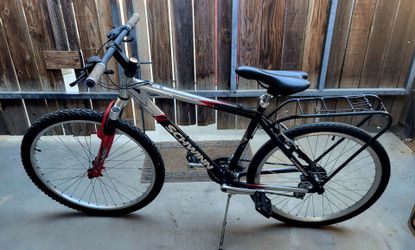 Bicycle. 26". Schwinn. 21 Speed. Aluminum. Good Bike. No Front Brakes.
