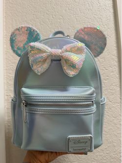 Loungefly Minnie Mouse Iridescent Backpack