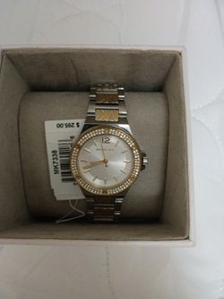 Michael Kors Lennox 7338 two-tone watch