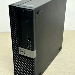 Dell Optiplex Pro Grade PC Intel Core i7 CPU 12GB RAM 256GB SSD USB C Port Windows 11 Professional 