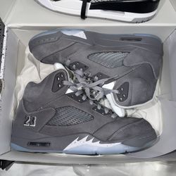 Jordan 5 Wolf Gray