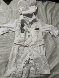 0-3 Months Boys’ Baptism Outfit