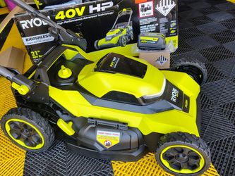 Ryobi 40V HP Brushless 21 in.  with 8.0 Ah Battery and Charger