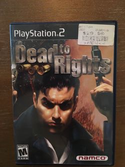 Sony PlayStation ps2 dead to rights