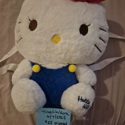 Hello Kitty plushie back pack