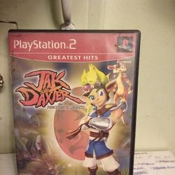 !! PS2 Jak And Daxter No Manual