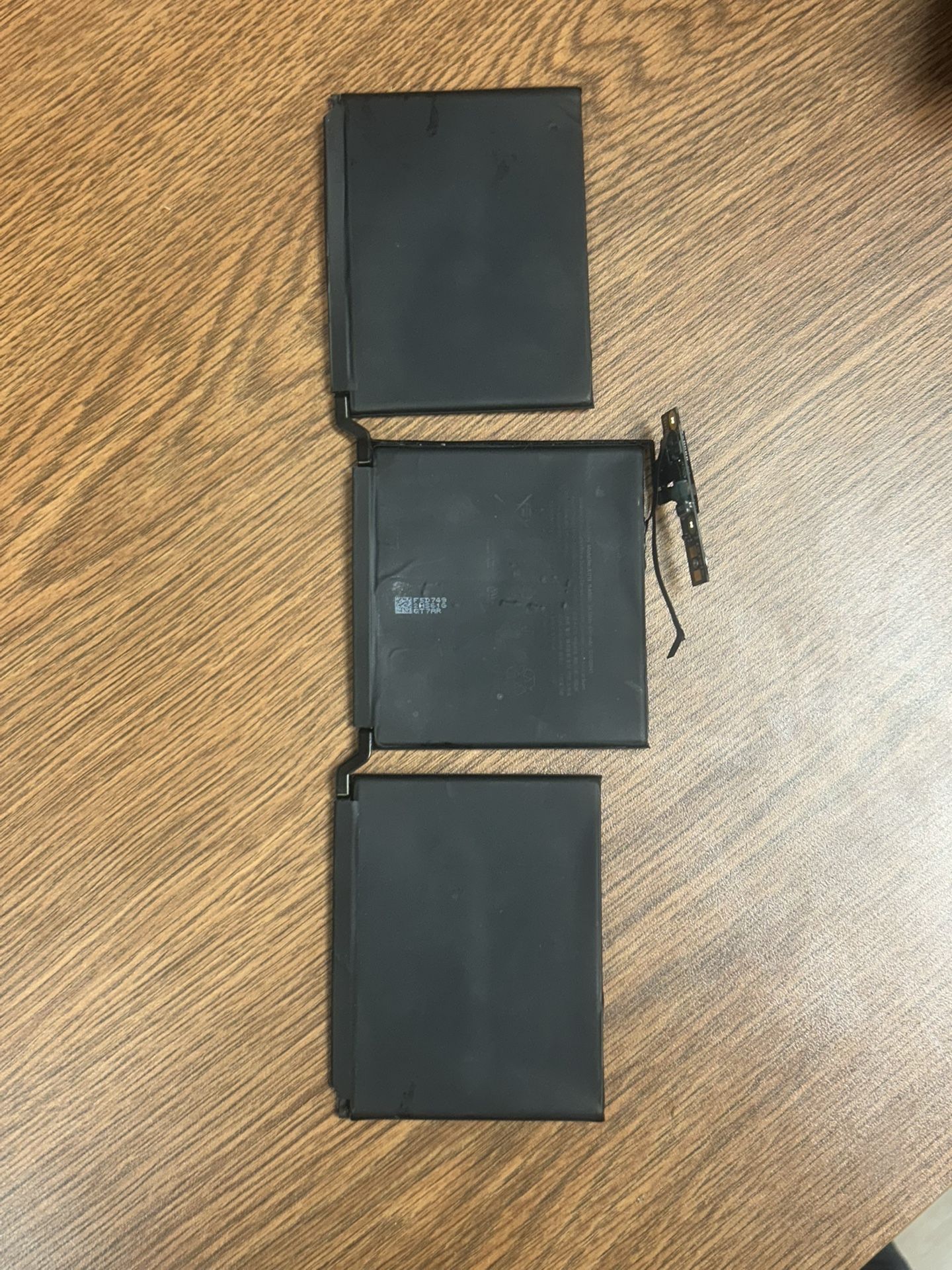 Genuine Apple battery pulled from a MacBook Pro 13” A1708 (2016–2017)