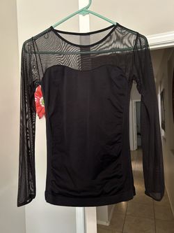 Sheer Top Very Fitted