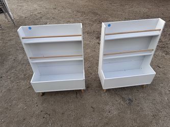 Book and toy cabinets