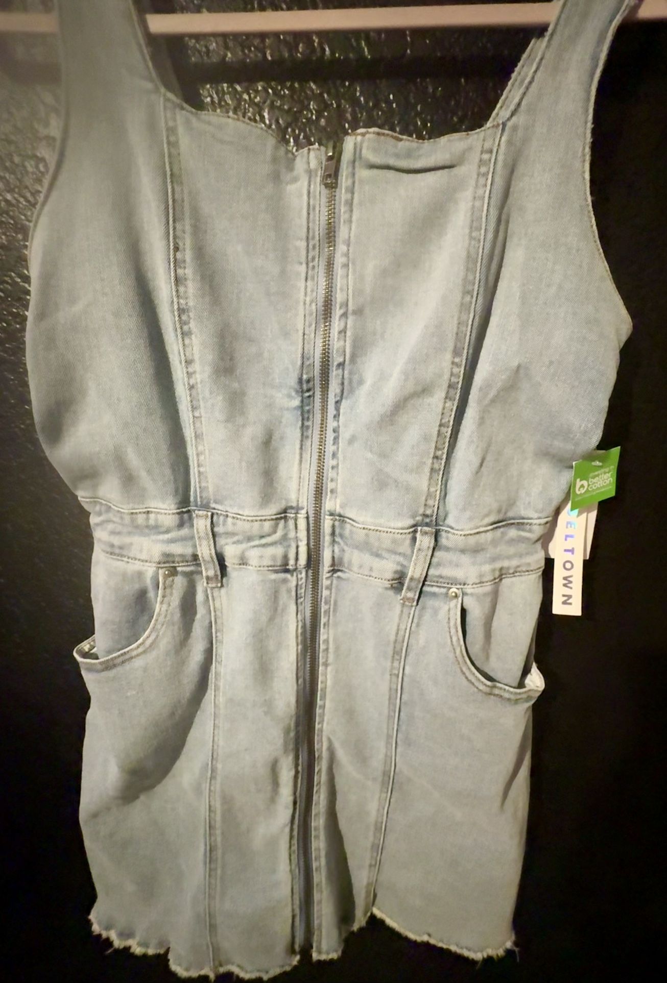 TinselTown Jean Dress Size L