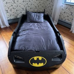 Twin Kids Batman Bed
