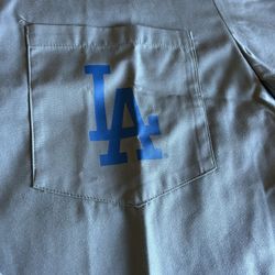 Los Angeles Dodgers nursing scrub shirt size XL one for $25 or two for $40