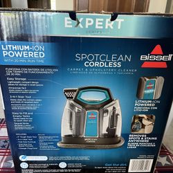 Bissell Spotclean Cordless Portable Carpet And Upholstery Cleaner