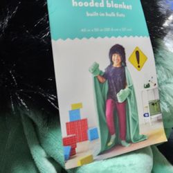 Hulk Hooded Towel Blanket With Smash Hands