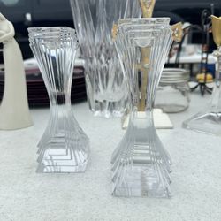 Crystal Candle Stick Holders