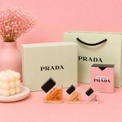 Prada Paradoxe Perfume Gift Set | 2 Mini Perfumes + 1 Travel Spray