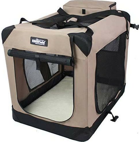 EliteField Large 3-door Soft Dog Crate