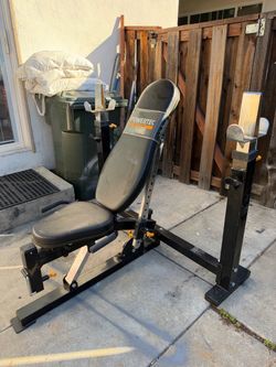 Powertec work out bench