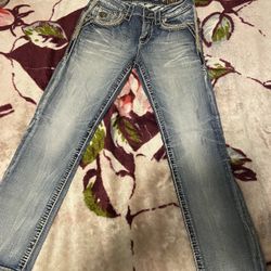 Rock Revival Men Jeans Straight Size30