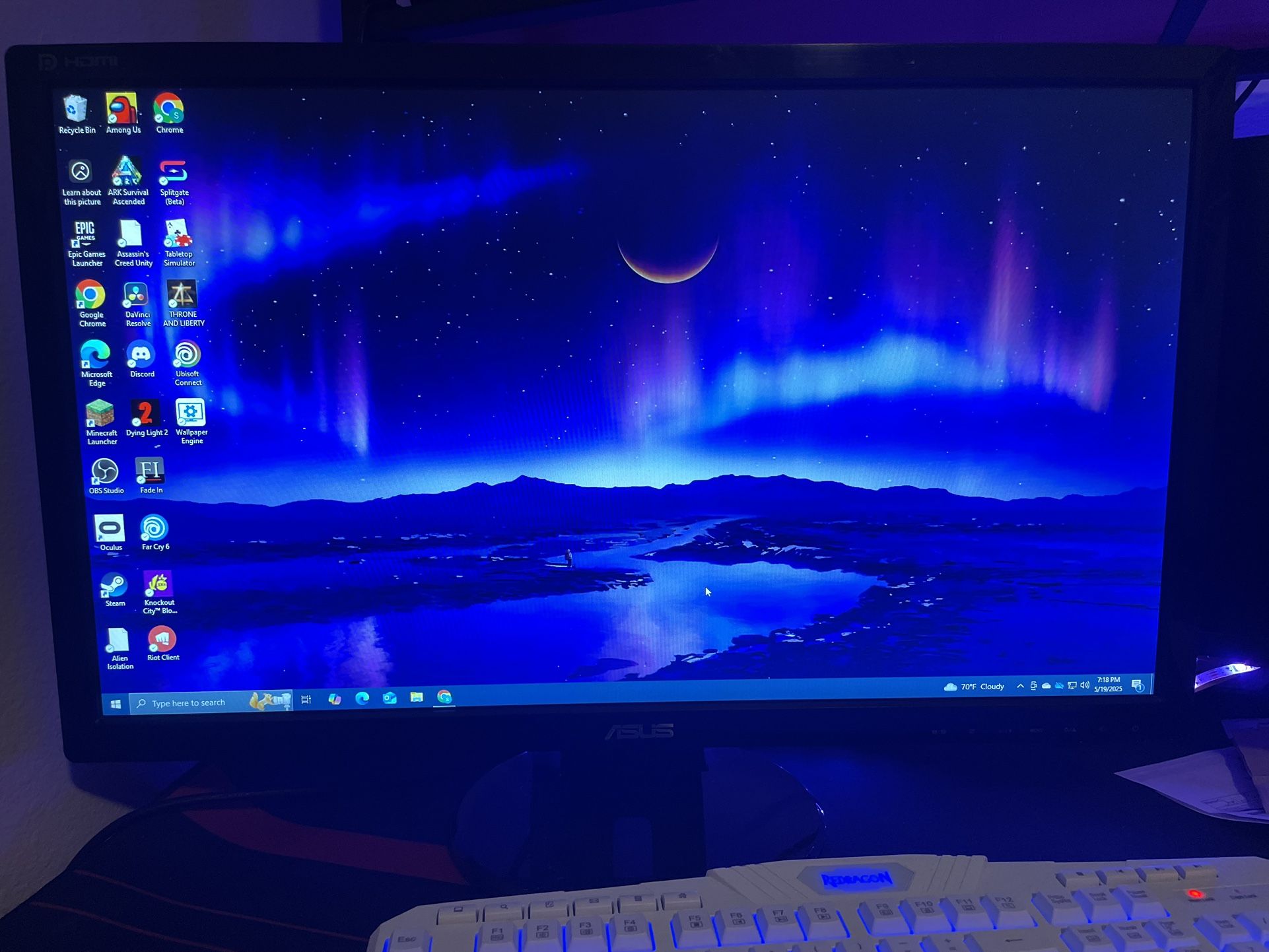 Pick Up For Today ASUS GAMING Monitor 27”