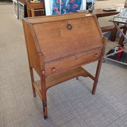 Vintage Oak Secretary