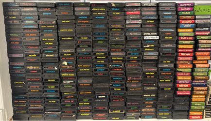 Huge lot of Atari games