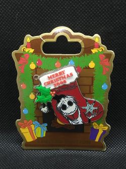 Disneyland Limited Edition 2008 Jack Skellington Christmas Pin