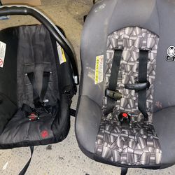Baby Trend Double Stroller, Cosco Toddler Seat, Baby Trend Pumpkin Seat