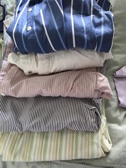 Shirts, Ladies, 5 Different, Long Sleeves; size Med.