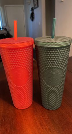 Starbucks studded Cups (red Sold)
