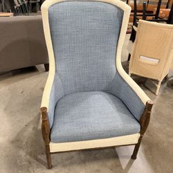 Oversized Woven Wood Chair