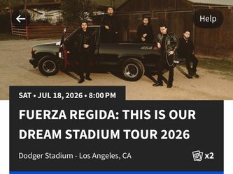 FUERZA REGIDA tour 2026 tickets (2)