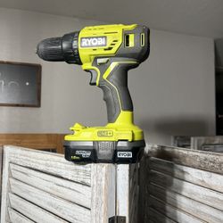 Ryobi Drill With Battery