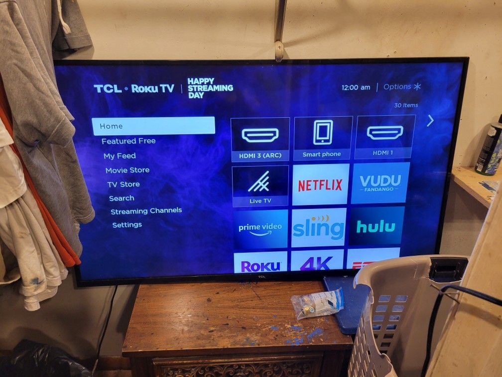 55 Inch TCL Roku Tv