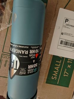 TAL 26 oz Ranger Insulated Stainless Steel Water Bottle Blue – New