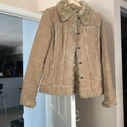 Leather Jacket Small Size