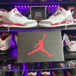 Jordan 3 Cardinal 