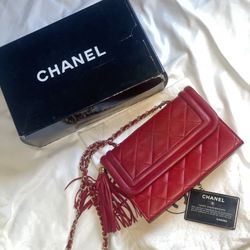 Chanel Matelasse Fringe Vintage Bag