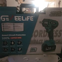 geveelife 21 volt impact Wrench cordless