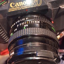 VINTAGE CANON T50 35MM WITH CASE